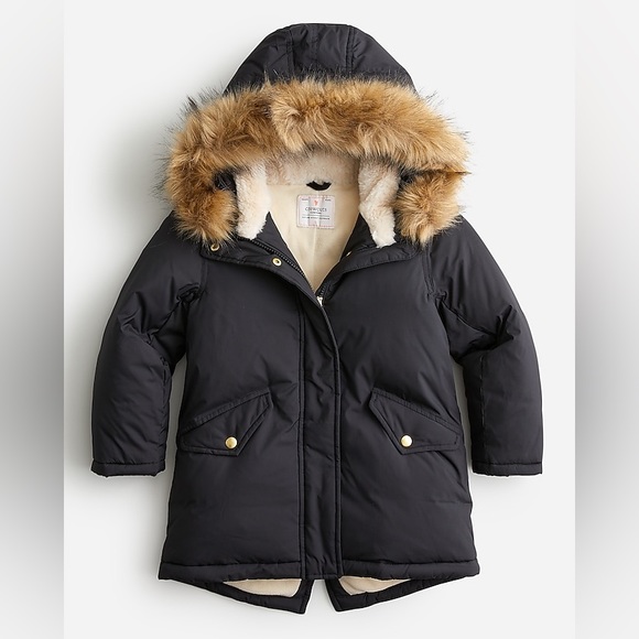 Other - NEW / J.Crew Girls' fishtail parka with PrimaLoft®